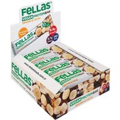 Resim FELLAS Vegan Protein Bar Muzlu ve Kakaolu 40g (12 adet) 