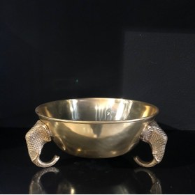 Resim Mikasa Moor Gold Fil Dekoratif Kase 30x13cm 