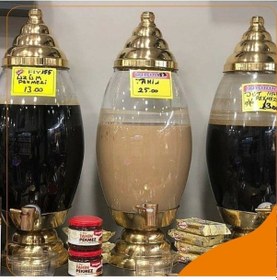 Resim 10 L Bal Pekmez Tahin Reçel Damacana Cam Sebil Fanus Şeffaf 