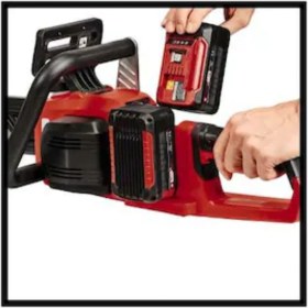 Resim Einhell 2X4AMPER Akülü 36/35 Li 36V Kömürsüz Ağaç Kesme Makinesi + Iş Gözlüğü ve Iş Eldiveni Hediye 
