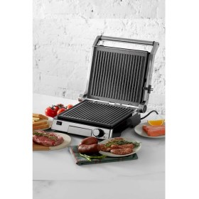 Resim Karaca Biogranit Izgara ve Tost Makinesi Inox 2000W Paslanmaz Çelik 