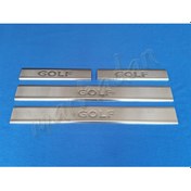 Resim Vw Golf 4 Krom Kapı Eşiği 1998-2004 4 Parça Paslanmaz Çelik (501406151) 