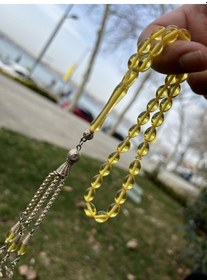 Resim Akrilik 33 Taneli Tesbih 32cm Orta Boy B0020.250223 