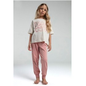Resim U.s. Polo Assn Kız Çocuk Beyaz Pijama Takımı Us2063-c-v2 Beyaz 