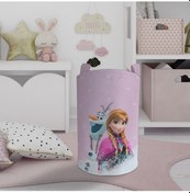 Resim Mekta Home Bebek Ve Çocuk Odası Karlar Ülkesi Anna Desenli Oyuncak Sepeti Renkli Çok Renkli 