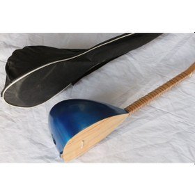 Resim Cura Saz Tekne Mavi Tam Set Cura Saz 