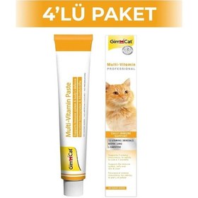 Resim Gimcat Multivitamin Paste Kedi Macunu 4 x 100 G 