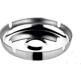 Resim 430 Kalite Paslanmaz Açık Küllük 6 Adet 