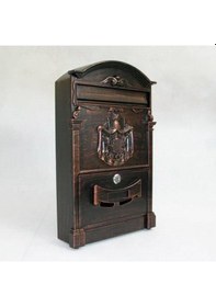 Resim Marelli Antik Bakır Posta Kutusu 