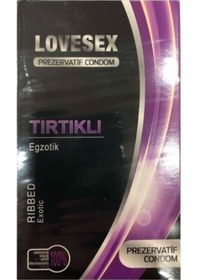 Resim Lovesex Tırtıklı Prezervatif 10'lu 