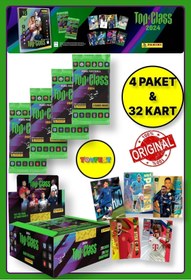 Resim TOYFEST Panini Fifa Top Class 2024 Koleksiyonluk Futbolcu Kartları + 4 Paket (32 Adet Kart) 