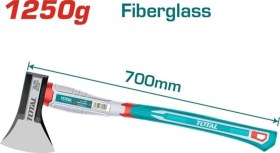 Resim Fiberglas Saplı Balta 1250 Gr - 700 Mm Yüksek Kalite 