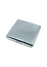 Resim Metal Krom Renk Sigara Tabakası Model 2 