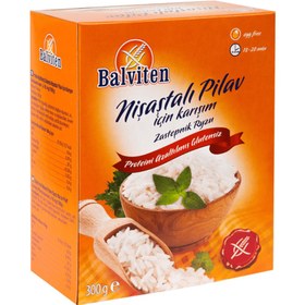 Resim BALVİTEN Proteini Azaltılmış Glutensiz Pirinç İkamesi 300g 