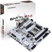 Resim Colorful Battle-ax A620m-gha Wıfı V14 Beyaz Ddr5 7600mhz Matx Am5 Aaaa11clf0006 