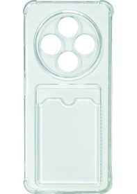 Resim Nettech Xiaomi Redmi 14c Uyumlu Kartlık Tipi Şeffaf Arka Koruma Kılıf - Şeffaf Şeffaf 