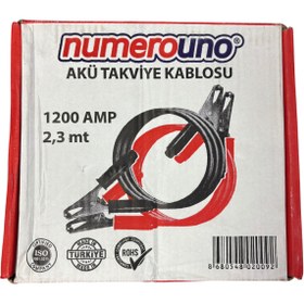 Resim YGT 50 ML Akü Takviye Kablosu 1200 Amper 