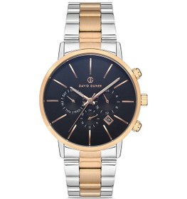 Resim Davıd Guner Dg-8220ga-e2 Erkek Kol Saati Gold - Gümüş 