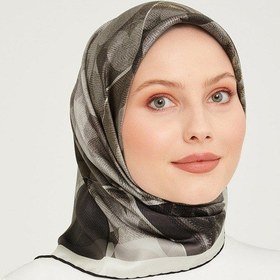 Resim Armine Nostalji Sura İpek 9009-11 Gri Karışık Desen Çok Renkli 