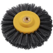 Resim Vigortrading Naylon Aşındırıcı Parlatma Fırçası Tekerleği-1*dupont Tel Çekme Tekerleği-Sarı ve Siyah (Yurt Dışından) 