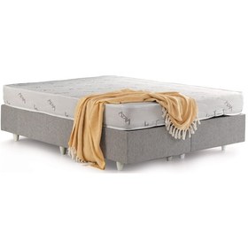 Resim Azrayatakmobilya Çift Kişilik Yatak+baza+başlık Ortopedik Yatak 160 x 200 CM 