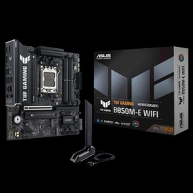 Resim ASUS TUF GAMING B850M-E WIFI 8000MHz OC DDR5 Soket AM5 M.2 HDMI DP mATX Anakart 
