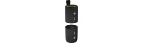 Resim S-Link SL-S80 Zenix Siyah 20W 1800MAH + 1800MAH Tf-Aux-Tws-Ipx6 Mıknatıslı Bluetooth Hoparlör 