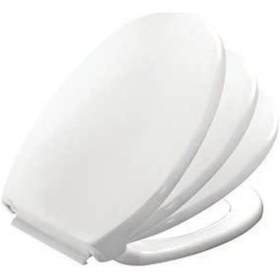 Resim Ece Banyo Riga Klozet İçin Normal Kapanır Duroplast Klozet Kapağı 