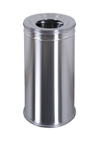 Resim Rulopak Çember Geçmeli Paslanmaz Çöp Kovası 30X50 Cm Diğer 