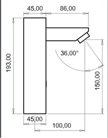 Resim STECELL Fotoselli Batarya Musluk Armatür Çeşme Otomatik Musluk 