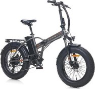 Resim VONIQ FAT BIKE ELEKTRİKLİ KATLANIR BİSİKLET 42CM MD 20 JANT 8 VİTES GRİ Corelli