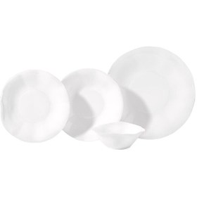 Resim Korkmaz A9800 Rosa Collection 30 Parça Sade Yemek Takımı 