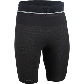 Resim Decathlon Evadict Erkek Arazi Koşusu Taytı - Siyah / Bronz - Emboss 