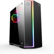 Resim Powerboost VK-G3906S RGB Fanlı ATX Oyuncu Kasası 