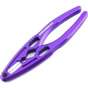 Resim Aubyhe Metal Mor Rc Araba Servo Ayırma Aracı - Dayanıklı Montajlı Sokaç Pense 