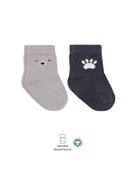 Resim Markaon Nessiworld Bear Penye Soket Çorap 2'li Bs10116 Gri renkli 