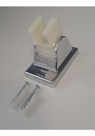 Resim Duş Mafsalı - Plastik Kare Hareketli Krom 