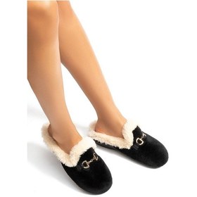 Resim Twigy Kadın Panduf Terlik Ee0030 Siyah Beden 36 Mor 