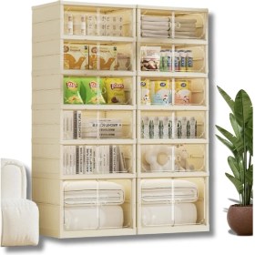 Resim Raflı Çok Amaçlı, Geniş, Katlanabilir Dolap, Ayakkabılık ve Raf 