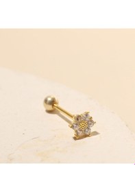 Resim Çiçek Piercing 717120 Gold 