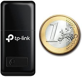 Resim TP-Link TL-WN823N, 300 Mbps N Kablosuz WPS/Soft AP Mini USB Adaptör 