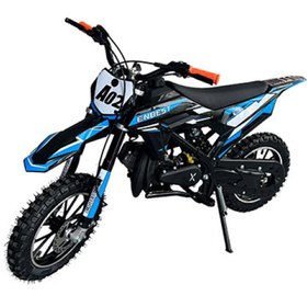 Resim Enbest A02 Mini Cross Çocuk Motosikleti (Pocket Bike) Mavi 