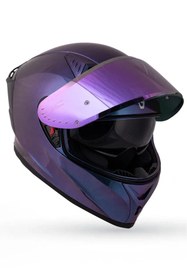 Resim DeadG Spectre Chatoyant Mor Kask 