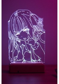 Resim Nino Nakano 5Toubun No Hanayome 16 Renkli Anime Gece Lambası 