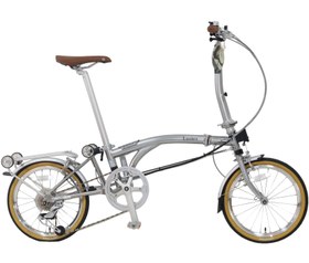 Resim DAHON LUNDEN 16 JANT KATLANIR BİSİKLET VB 7V GÜMÜŞ 