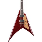 Resim Esp Ltd Kirk Hammett Signature KH-V Red Sparkle Elektro Gitar 