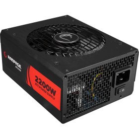 Resim Rampage BTC2200 Real 2200W 16* Pcıe VGA Soket 14CM+8CM 2* Fanlı Bitcoin Power Supply 