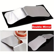 Resim HOMEFISH Paslanmaz Çelik Diş Fotoğraf Reflektörü - Tek Taraflı Ortodontik Ayna, Diş İşlemleri için, Ayarlanabilir Standlı Ergonomik Tasarım, Dayanıklı ve Kolay Temizlenebilir Yüzey, Diş Hekimliği Profesyonelleri için, Diş İşlemleri, Profesyonel Diş Aleti 