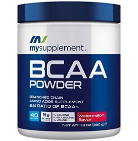 Resim Amino Asit BCAA POWDER Karpuz Aromalı Bcaa - 320gr - 40 Servis BRANCHED CHAIN AMINO ACİD 