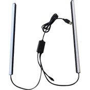 Resim Springsun Rgb Ekran Aydınlatma Klavye Arkası Işık, Uzaktan Kumandalı 5050 Led Şerit Işık Siyah 